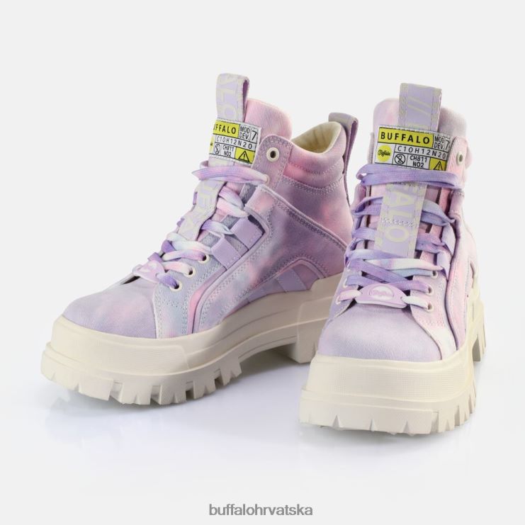 tie-dye lavanda Buffalo aspha nc čizma do srednjeg gležnja veganska |čizme TDD6T268